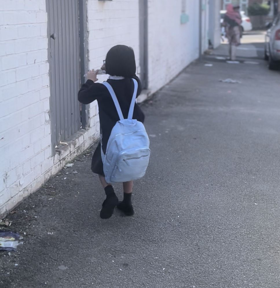 A school going child in the UK (Image: PP Jaseem)